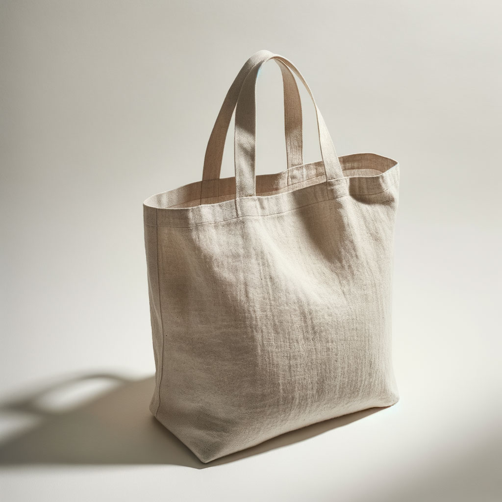리넨 토트백